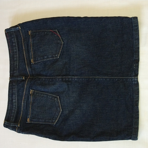 Banana Republic jeans mini skirt size 2 petite - Picture 7 of 8